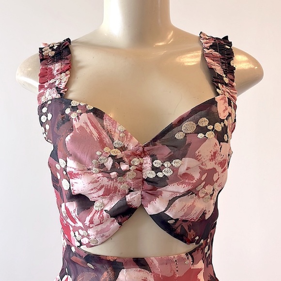 BTFL-Life Madison Dress Brown Small - Picture 2 of 6